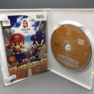 Mario & Sonic at the Olympic Games Nintendo Wii 2007 Complete with Manual Tested